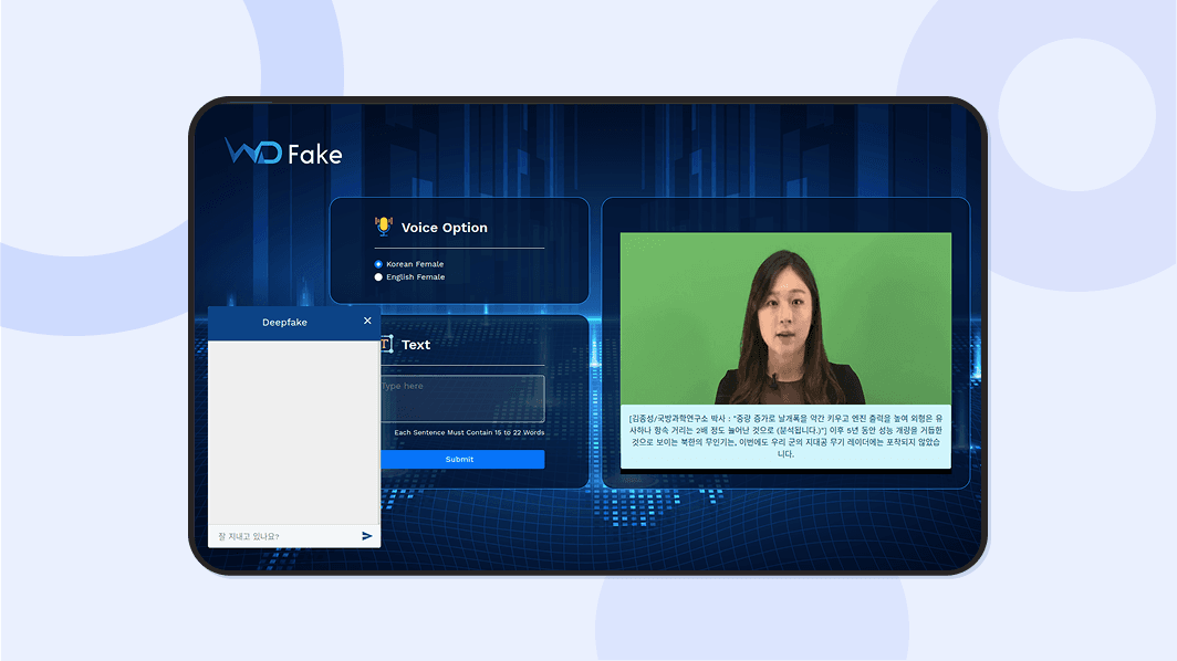 Deepfake Audio Technology for HD Telecom